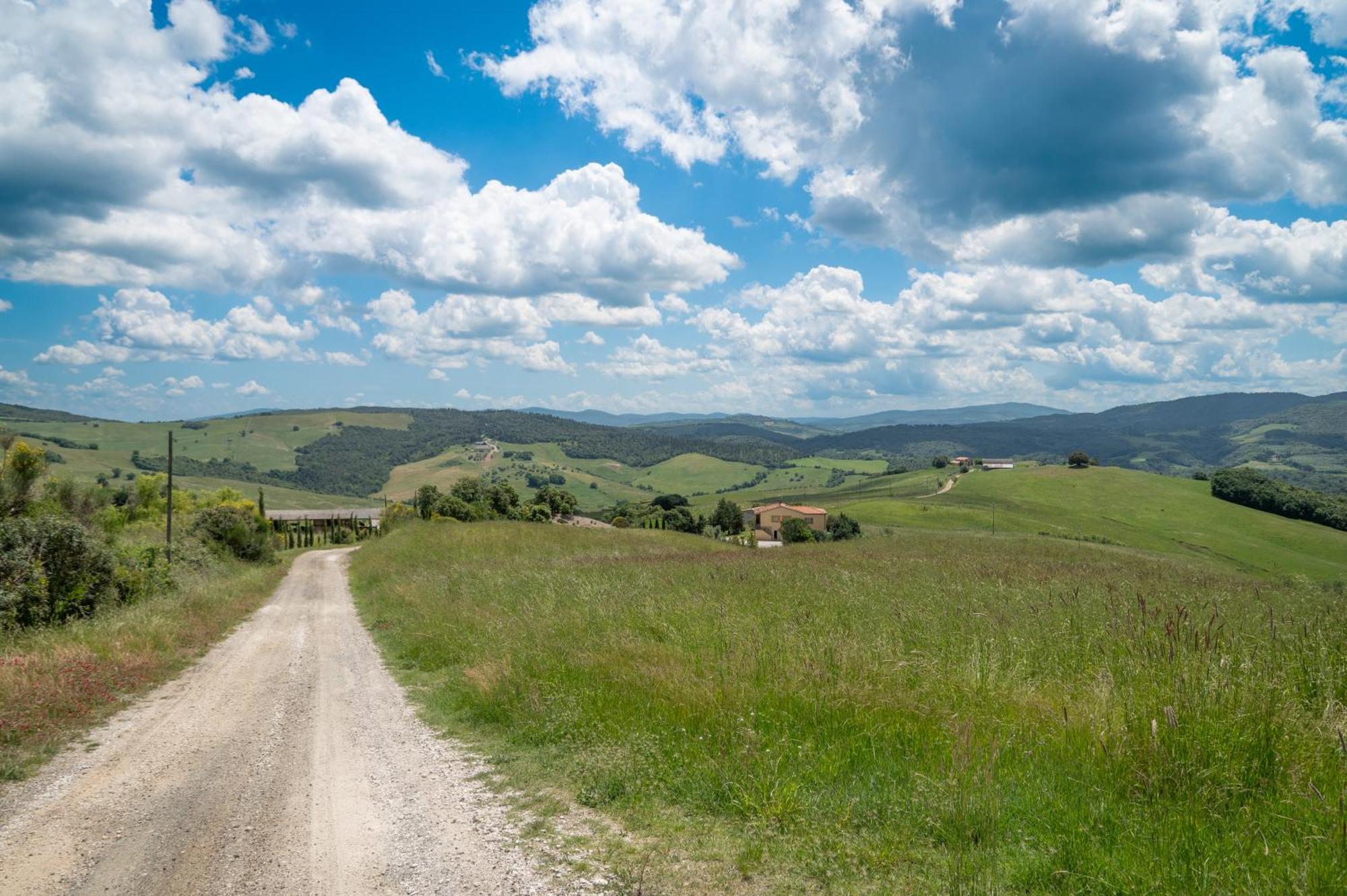 Вилла Agriturismo Santa Bruna Вольтерра Экстерьер фото